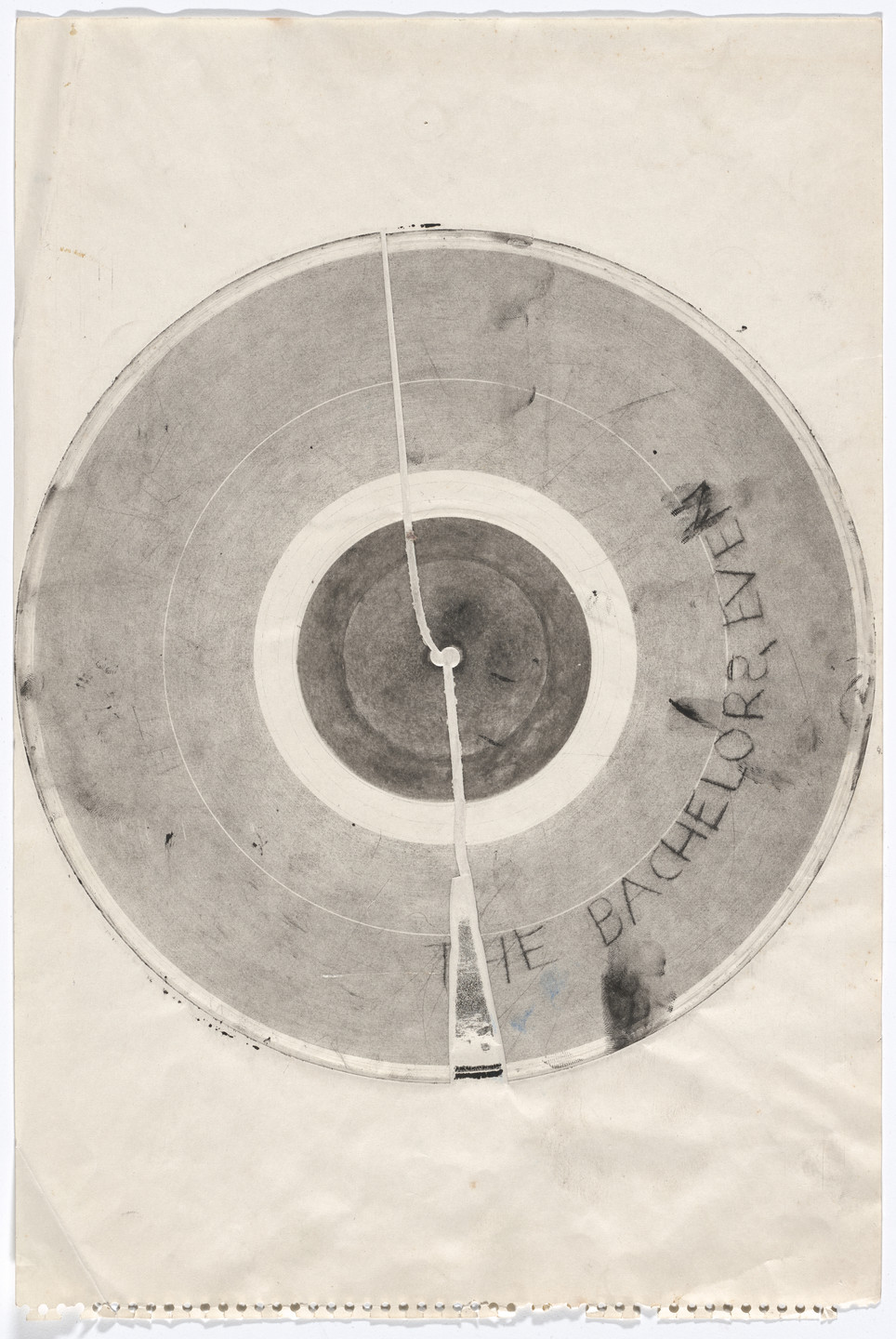 Christian Marclay. Untitled (poster for The Bachelors, Even). 1980