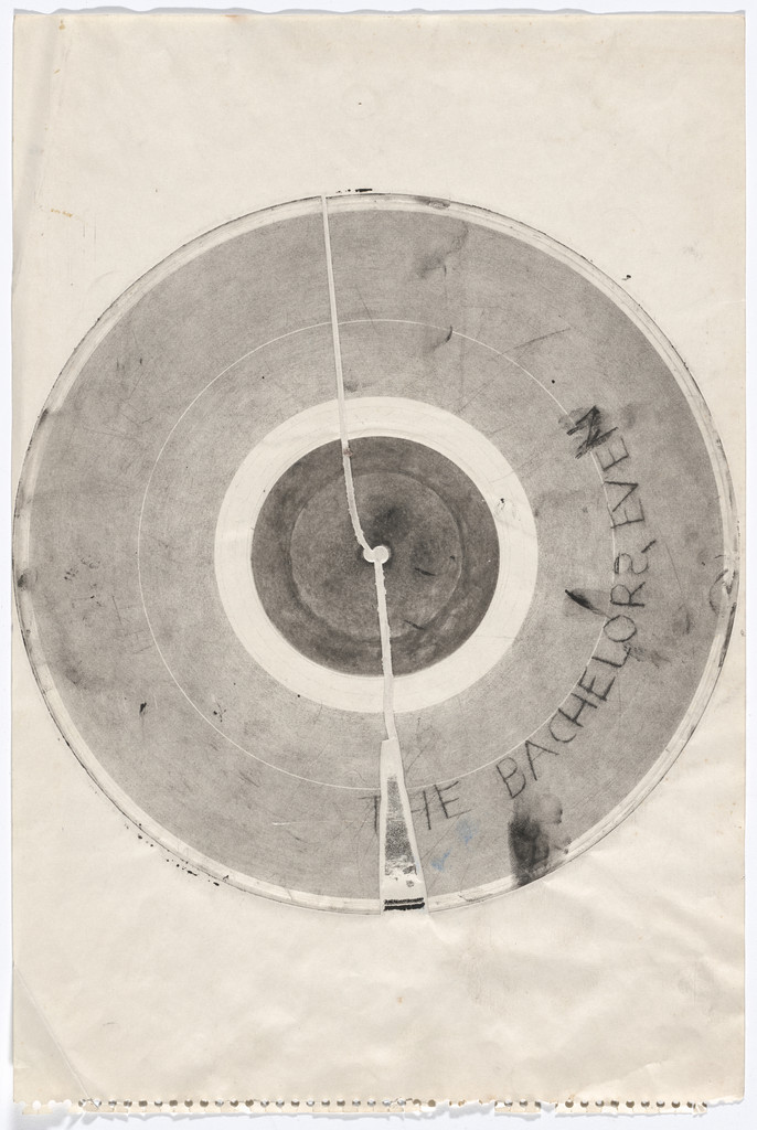 Untitled (poster for The Bachelors, Even), Christian Marclay, 1980