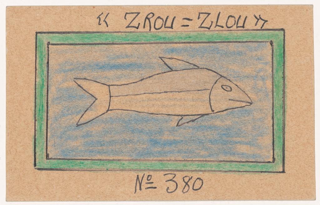 «ZROU=ZLOU» N° 380 from Alphabet Bété