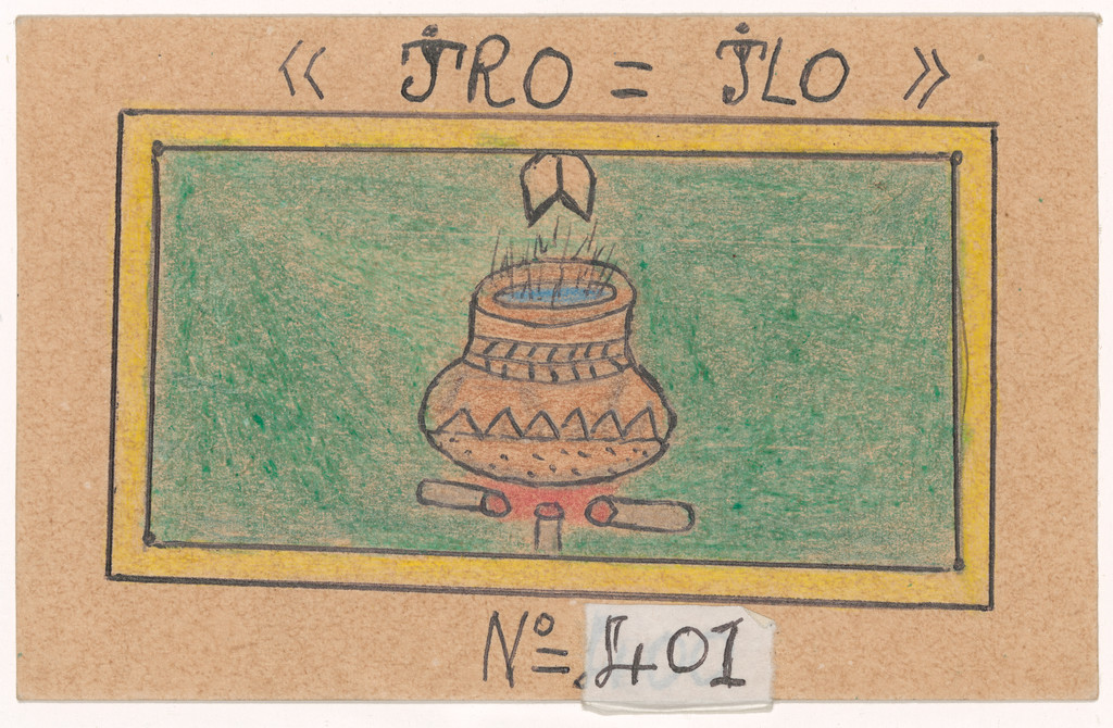 «JRO=JLO» N° 401 from Alphabet Bété