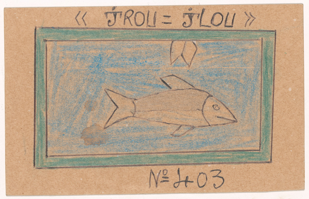 «JROU=JLOU» N° 403 from Alphabet Bété