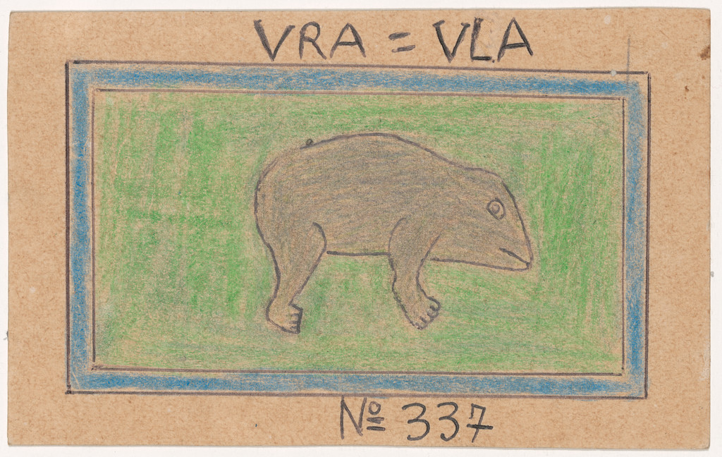 VRA=VLA N° 337 from Alphabet Bété