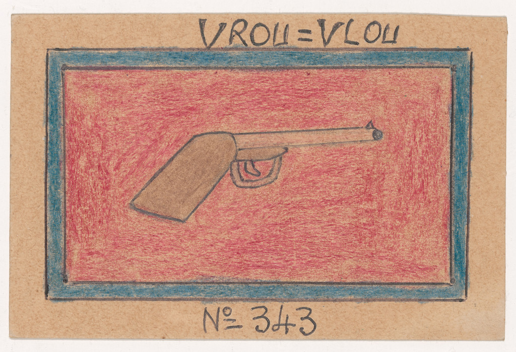 VROU=VLOU N° 343 from Alphabet Bété