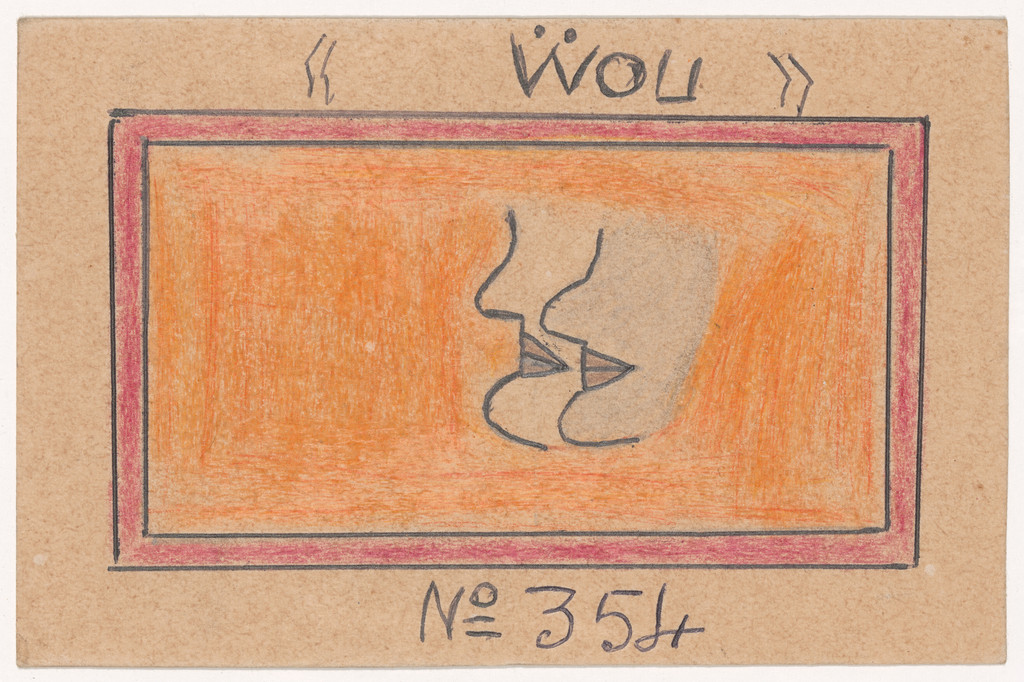 «WOU» N° 354 from Alphabet Bété
