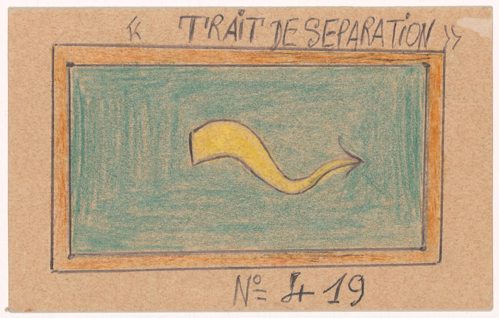 «Trait de separation» N° 419 from Alphabet Bété