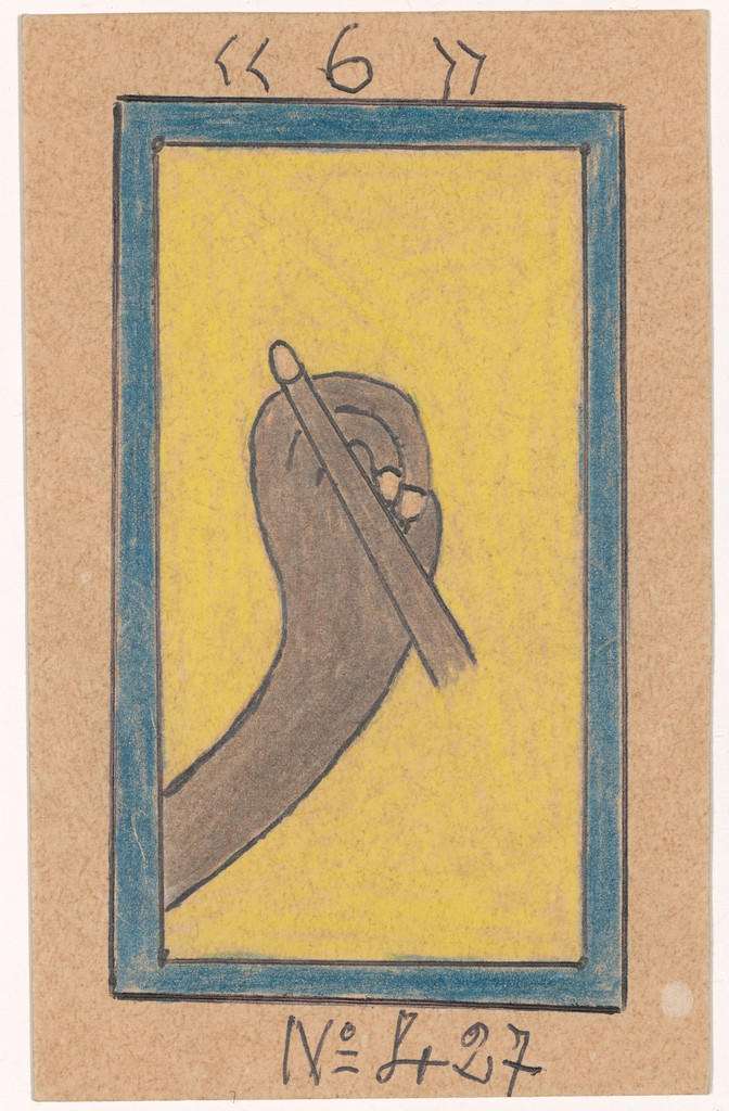 «6» N° 427 from Alphabet Bété