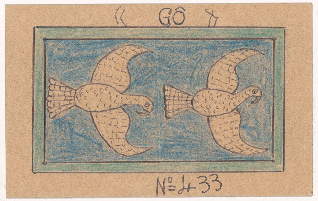 «GÔ» N° 433 from Alphabet Bété