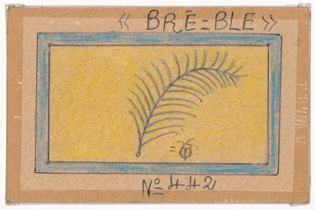 «BRÉ=BLE» N° 442 from Alphabet Bété