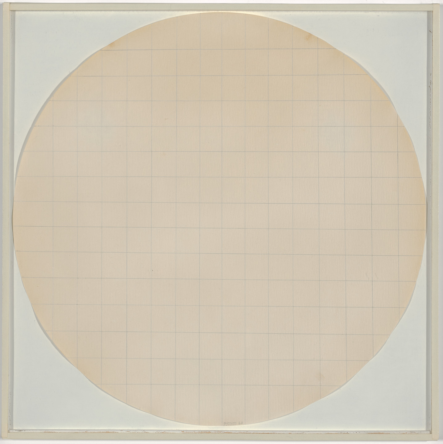 Robert Ryman. Eagle Turquoise 7H#4. 1966