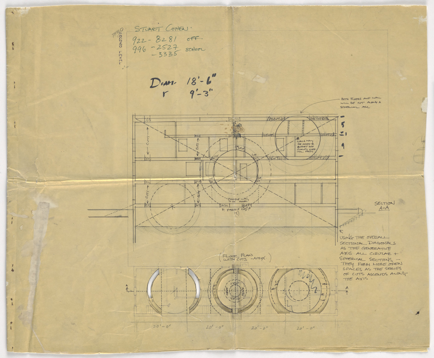 Gordon Matta-Clark. Circus. 1978