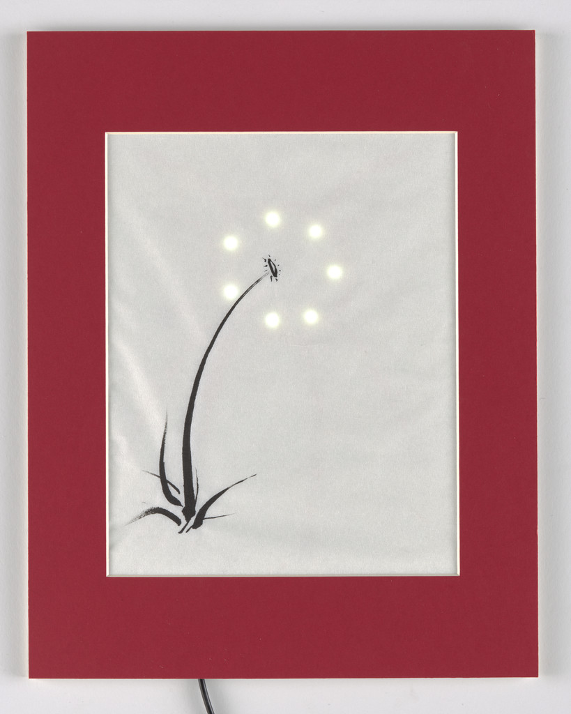 Circuit Stickers (Dandelion) (Painting demonstrating Circuit Sticker capabilities)