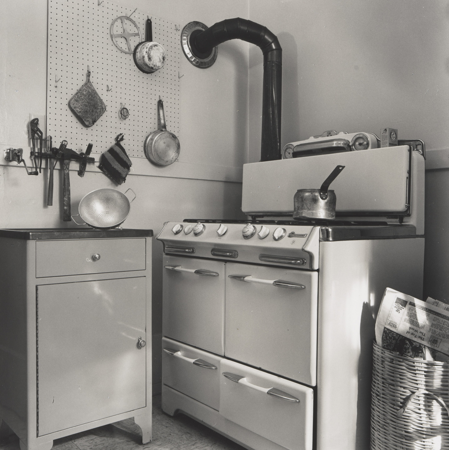 Joanne Leonard. Kitchen, Joanne's Home, Blake St., Berkeley, CA. 1977