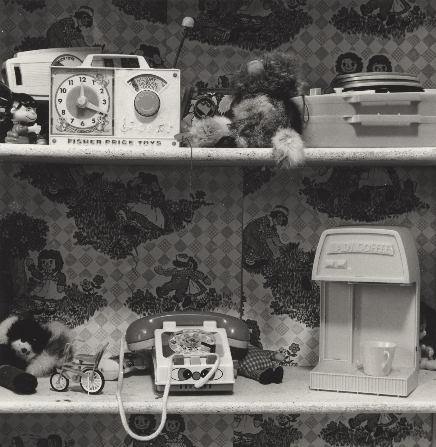 Joanne Leonard. Shelf in Child's Room, Berkeley, CA. 1977