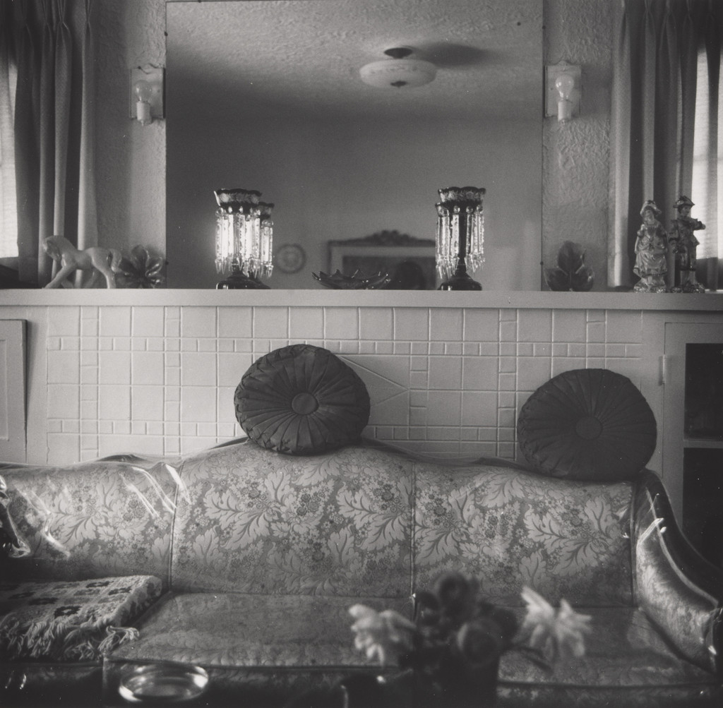 Mirror and Two Pillows, Living Room, Berkeley, CA