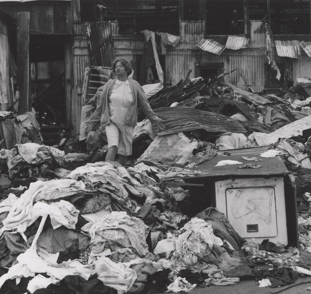 Edna, Ragpicker, After a Fire, West Oakland, CA
