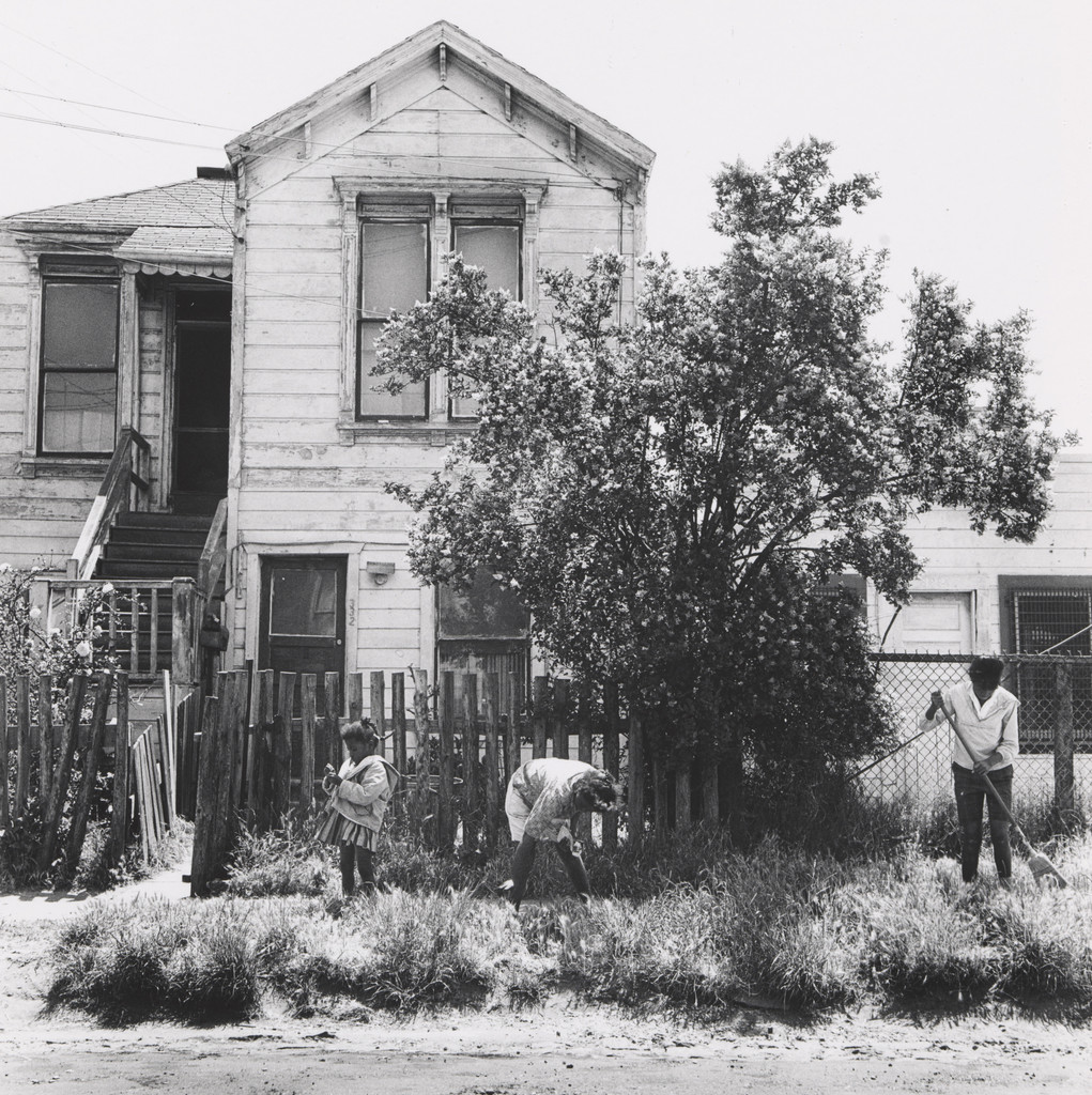 Sweeping, West Oakland, CA