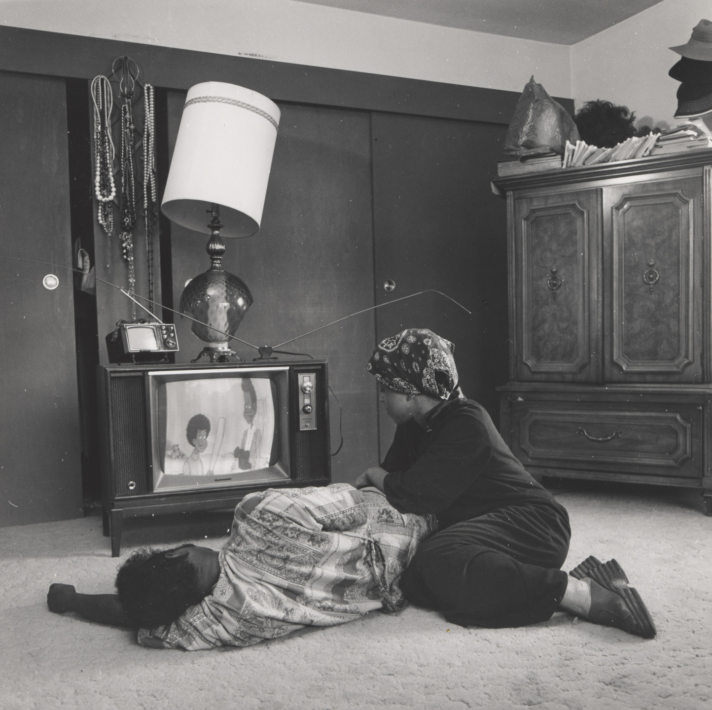 Joanne Leonard. TV, Bedroom, Berkeley, CA. c. 1972-75