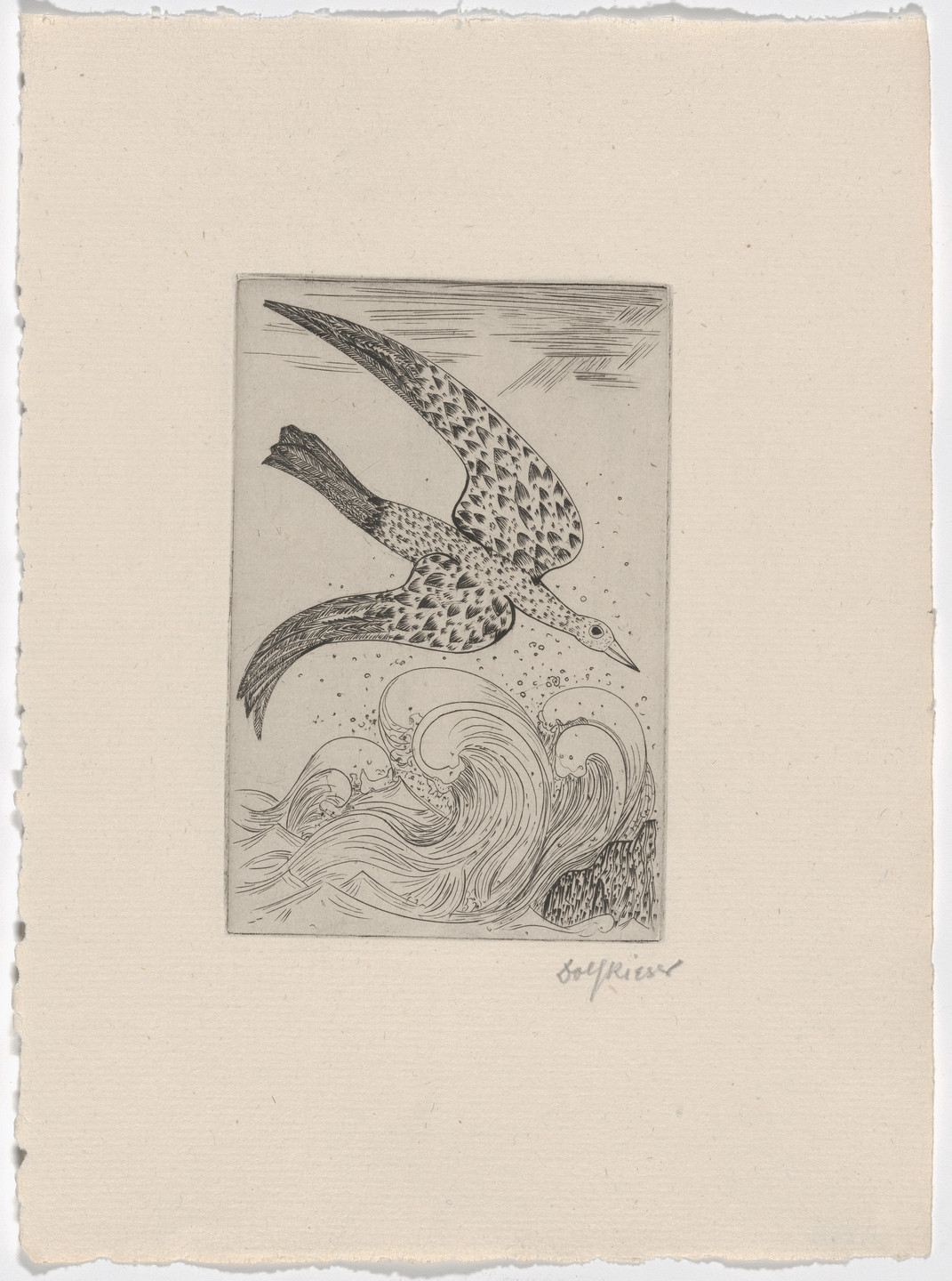 Dolf Rieser. Plate (folio 11) from Fraternity. 1939