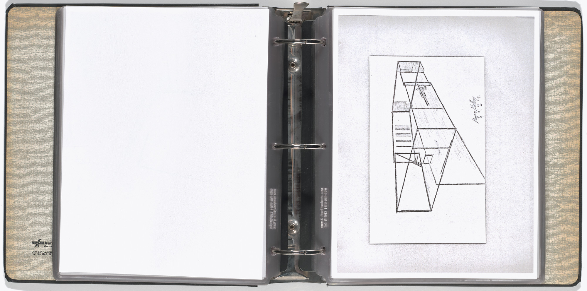 Mel Bochner, Carl Andre, Arthur Babakhanian, Jo Baer, John Cage, M. Carsiodes, Tom Clancy, Dan Flavin, James Ingo Freed, Milton Glaser, Dan Graham, Eva Hesse, Alfred Jensen, Donald Judd, Michael Kirby, William Kolakoski, Robert Lepper, Sol LeWitt, Robert Mangold, Robert Moskowitz, Tom Russell, Scientific American, Robert Smithson, Kenneth Snelson, Karlheinz Stockhausen, Tippetts-Abbett-McCarthy-Stratton (Engineers and Architects), Various Artists. Working Drawings and Other Visible Things on Paper Not Necessarily Meant to be Viewed as Art. 1966