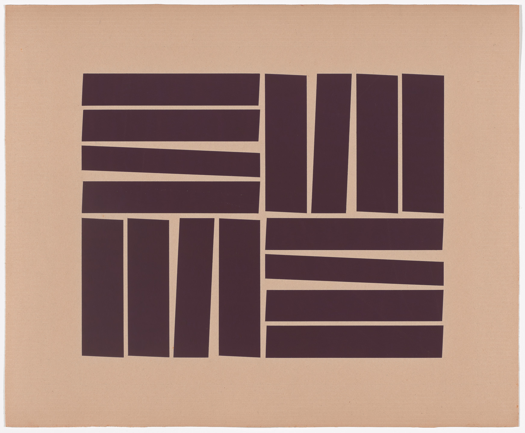 Hélio Oiticica. Metaesquema No. 237. 1957