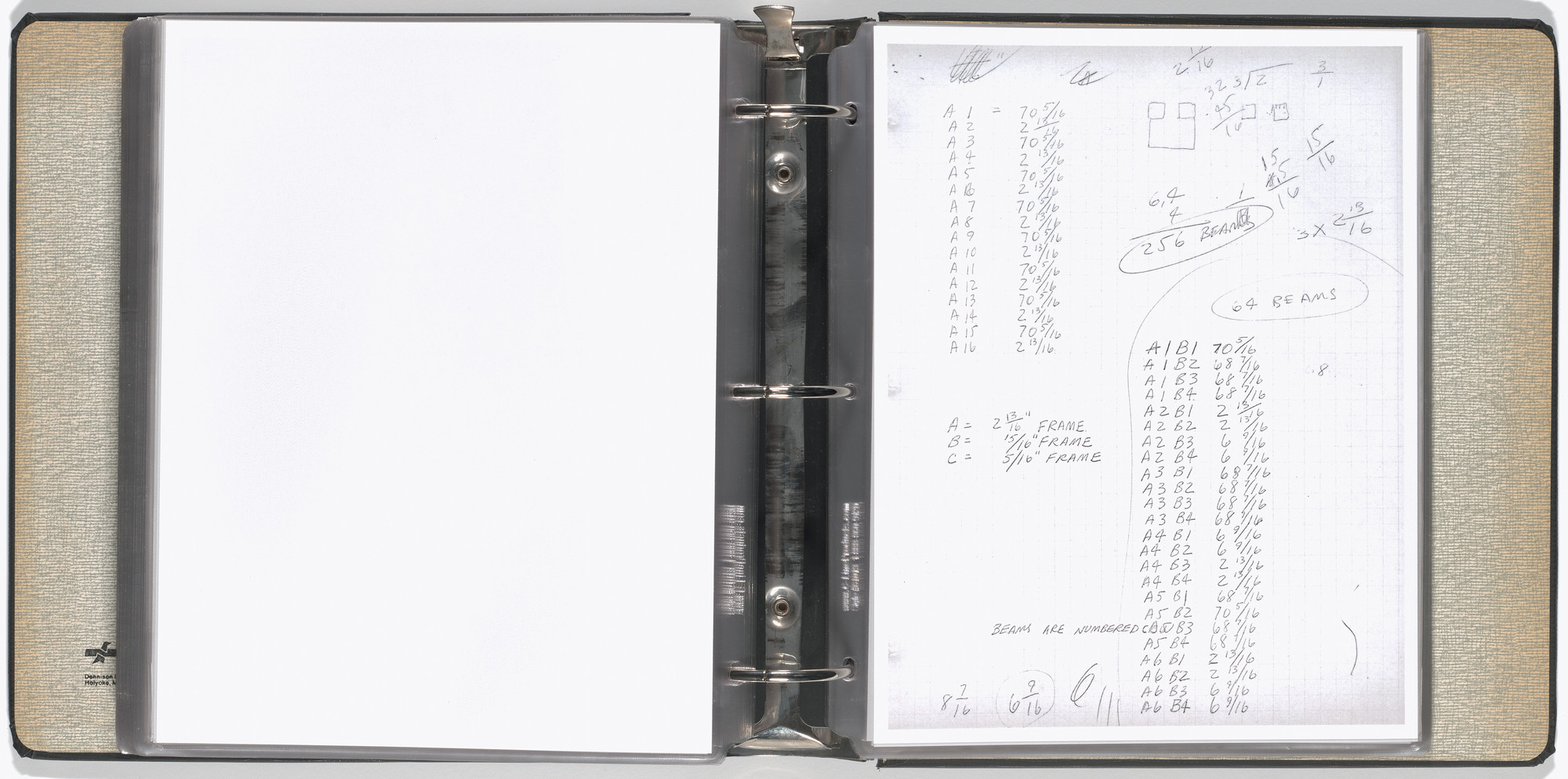 Mel Bochner, Carl Andre, Arthur Babakhanian, Jo Baer, John Cage, M. Carsiodes, Tom Clancy, Dan Flavin, James Ingo Freed, Milton Glaser, Dan Graham, Eva Hesse, Alfred Jensen, Donald Judd, Michael Kirby, William Kolakoski, Robert Lepper, Sol LeWitt, Robert Mangold, Robert Moskowitz, Tom Russell, Scientific American, Robert Smithson, Kenneth Snelson, Karlheinz Stockhausen, Tippetts-Abbett-McCarthy-Stratton (Engineers and Architects), Various Artists. Working Drawings and Other Visible Things on Paper Not Necessarily Meant to be Viewed as Art. 1966