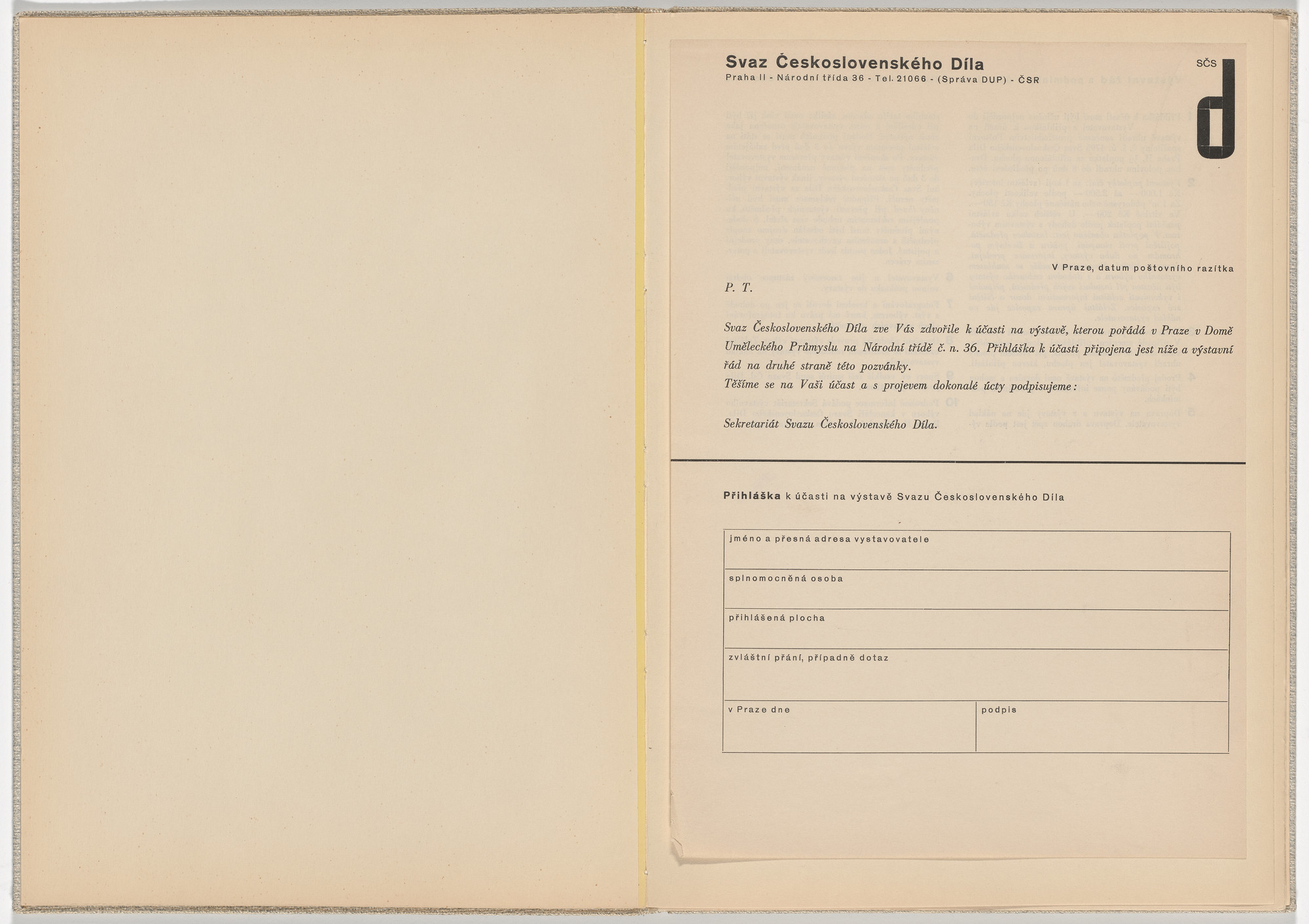 Ladislav Sutnar. Stationery and Forms (Dopisní papíry a tiskopisy). c. 1938