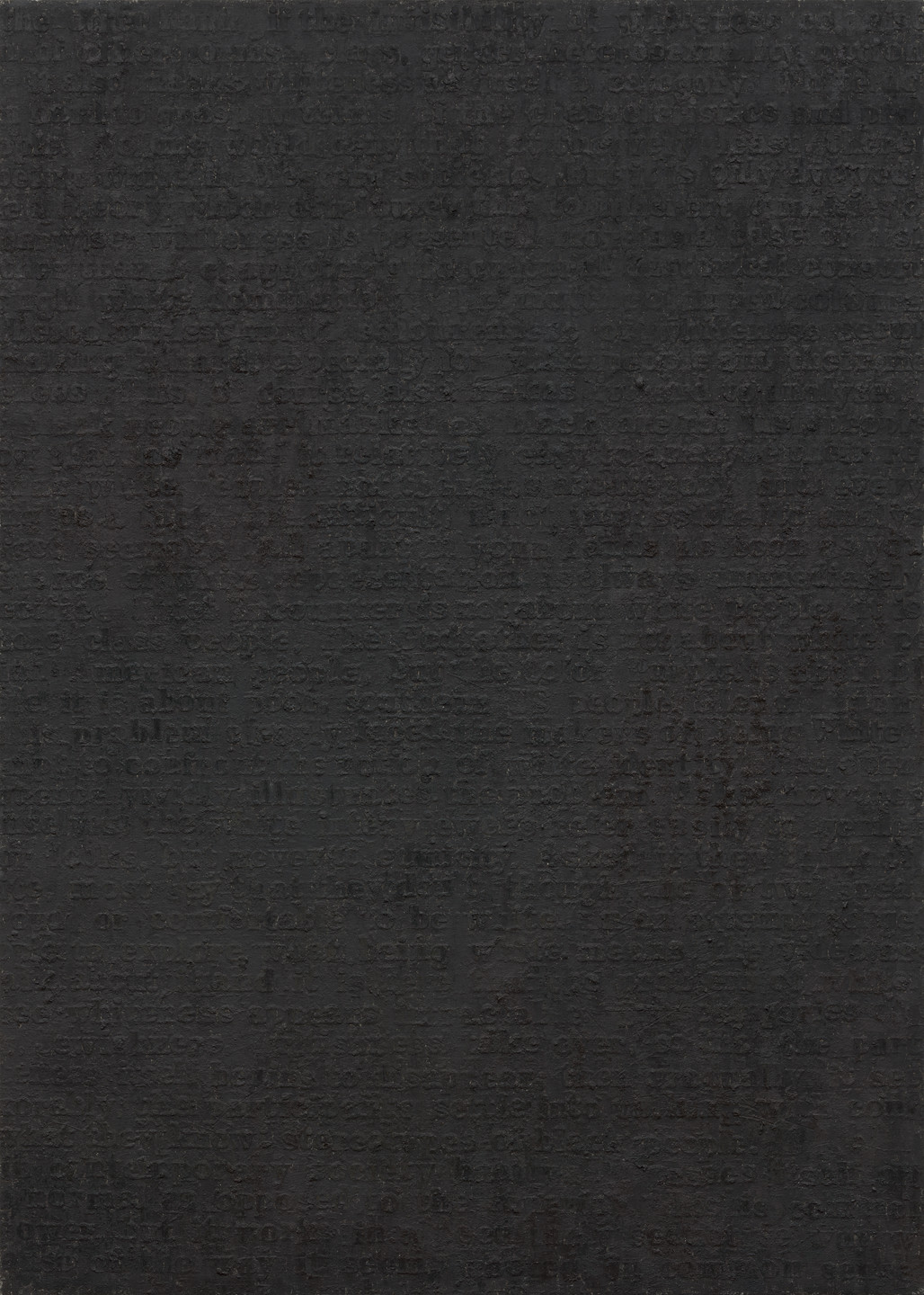 Glenn Ligon. White #19. 1994