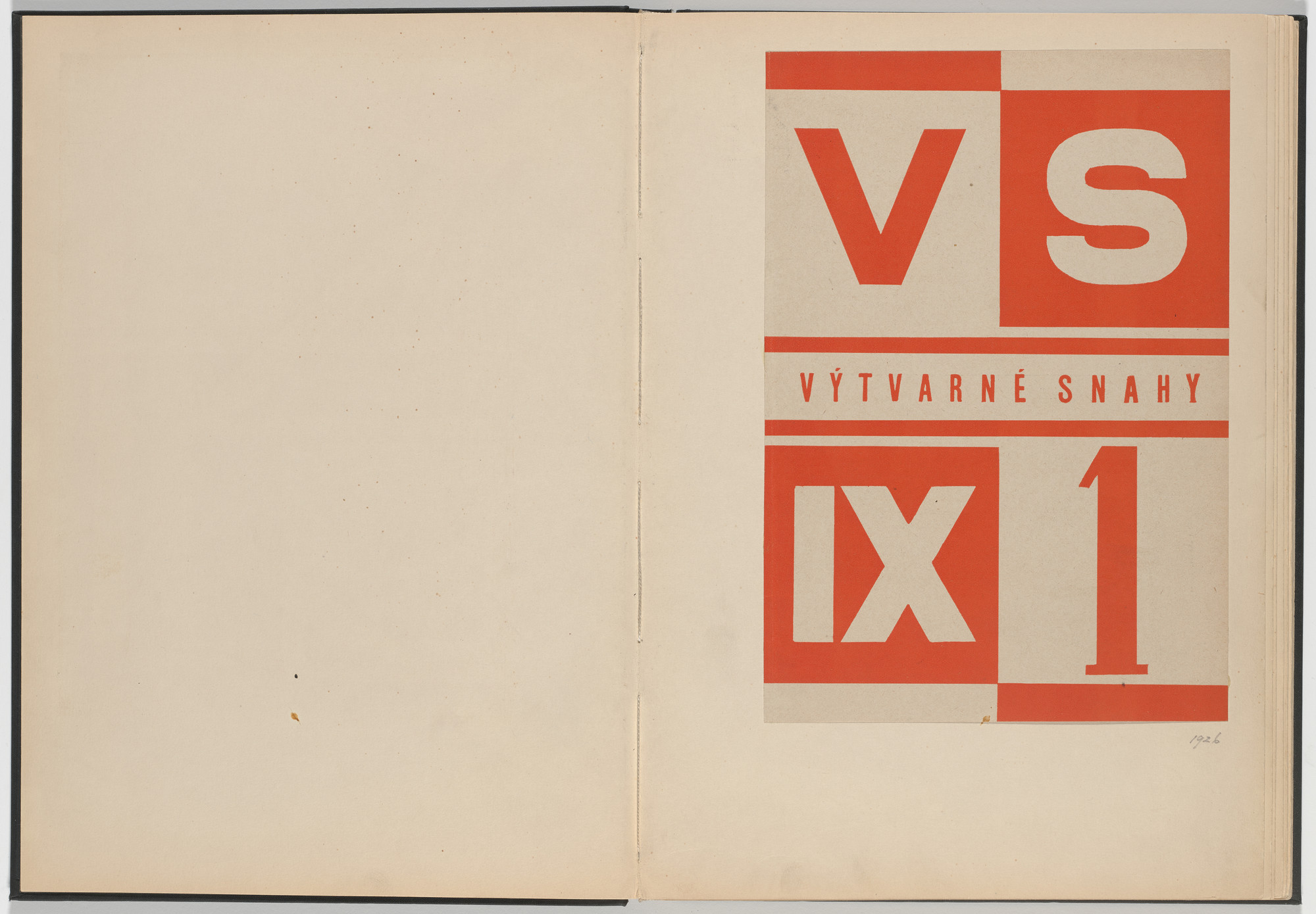 Ladislav Sutnar. Cover and Magazine Design (Obálka a úprava časopisu). c. 1938