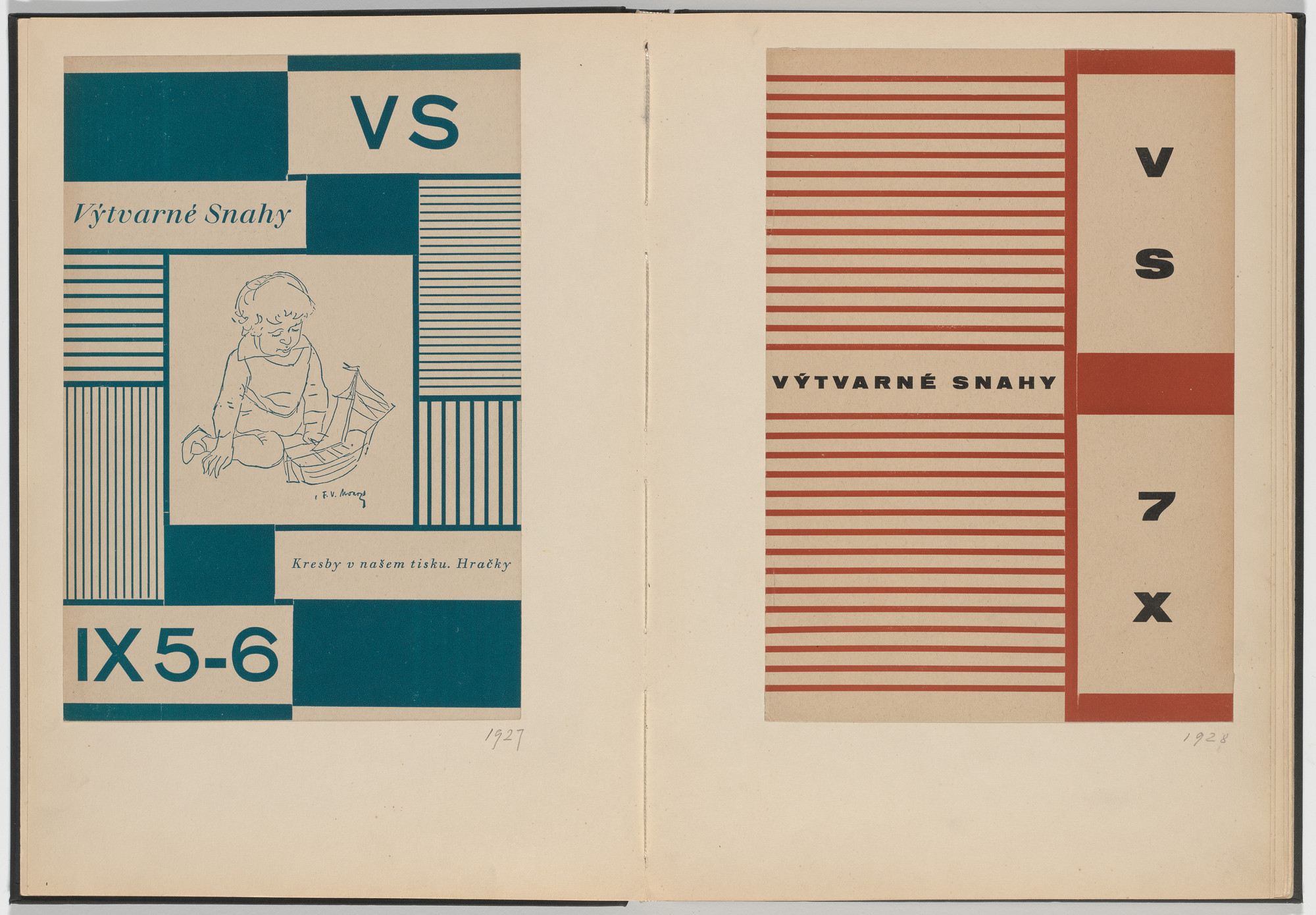 Ladislav Sutnar. Cover and Magazine Design (Obálka a úprava časopisu). c. 1938