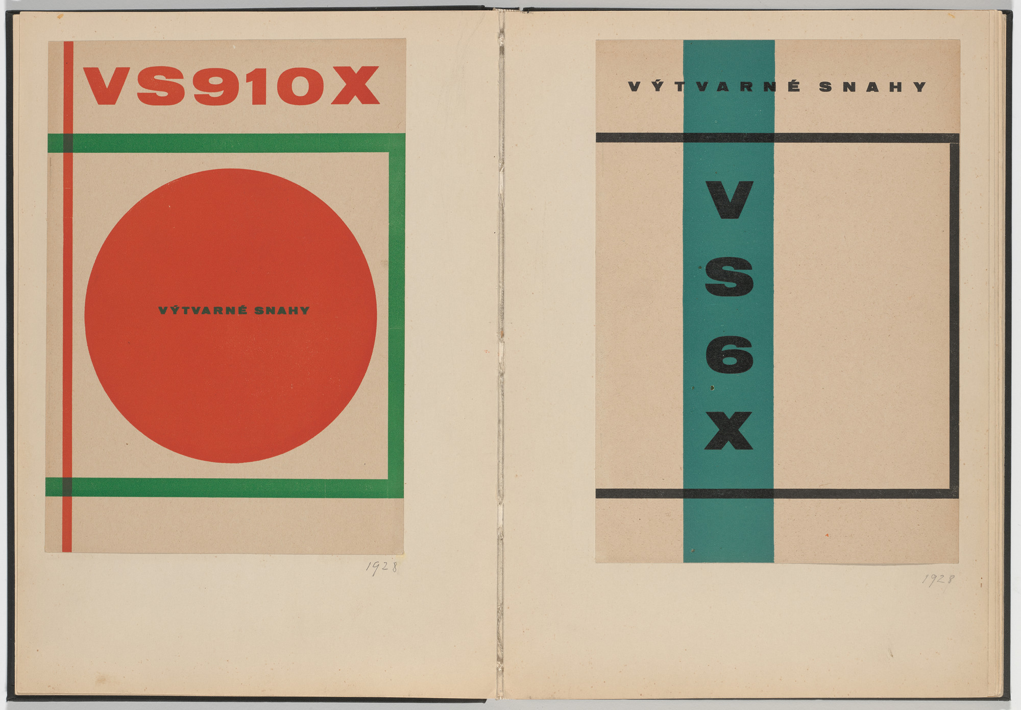 Ladislav Sutnar. Cover and Magazine Design (Obálka a úprava časopisu). c. 1938