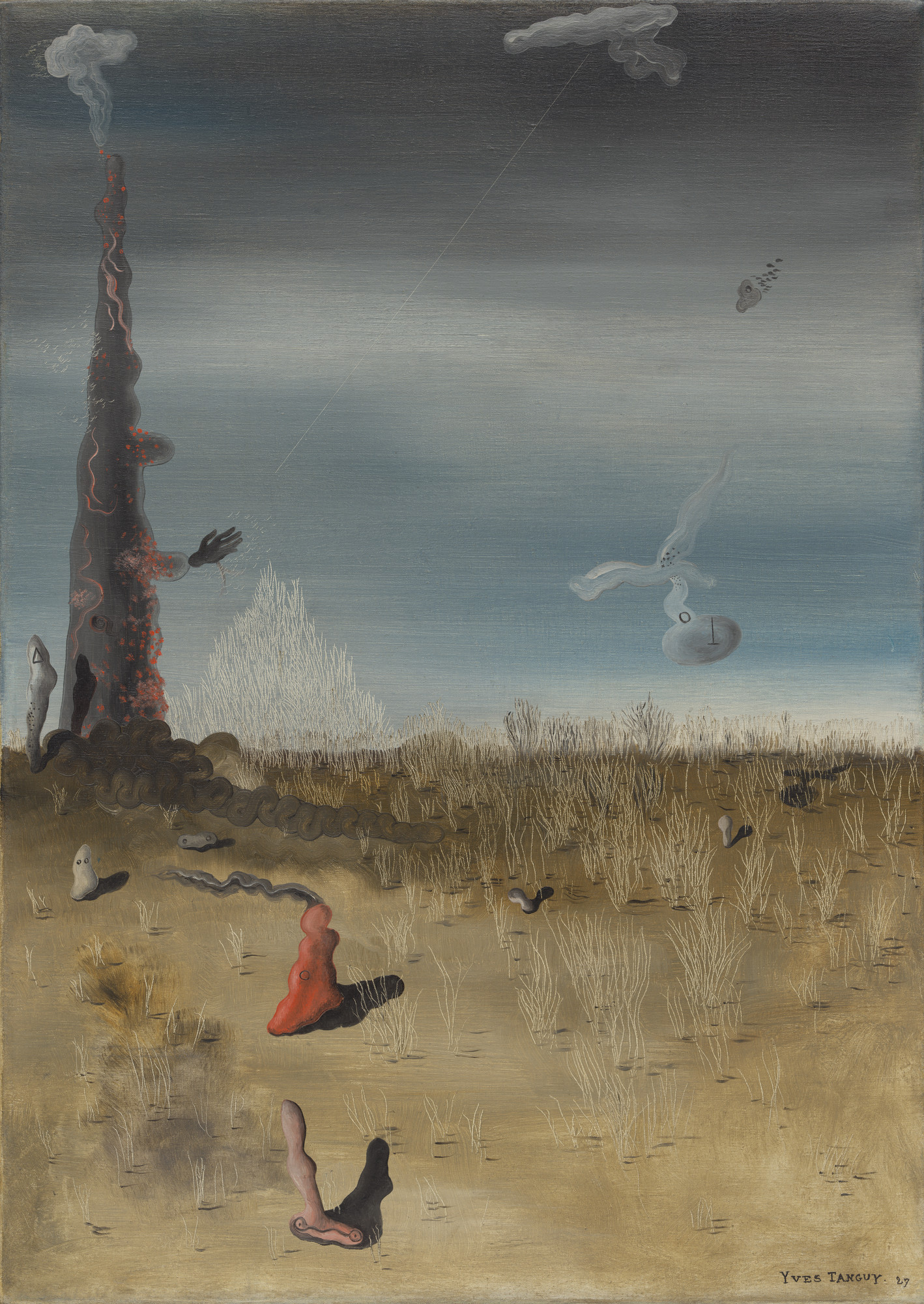 Yves Tanguy. Extinction of Useless Lights. 1927 | MoMA