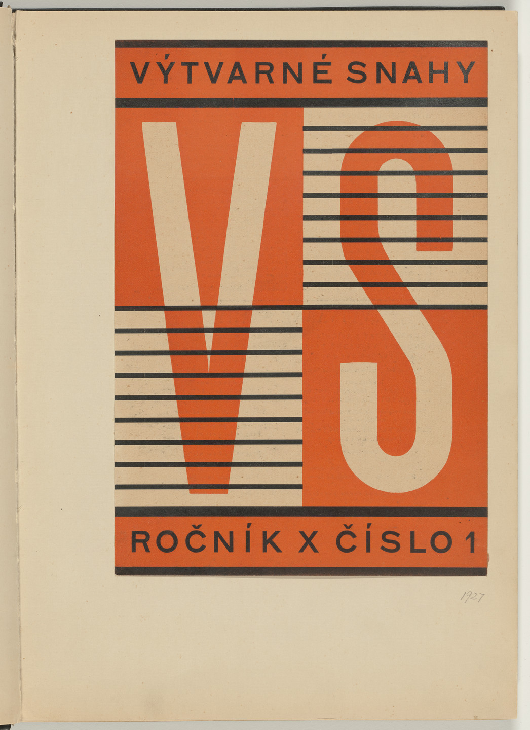 Ladislav Sutnar. Cover and Magazine Design (Obálka a úprava časopisu). c. 1938