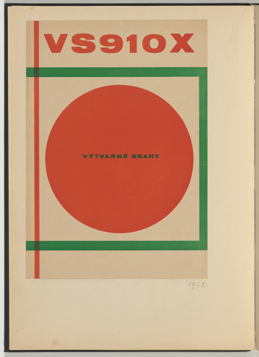 Ladislav Sutnar. Cover and Magazine Design (Obálka a úprava časopisu). c. 1938