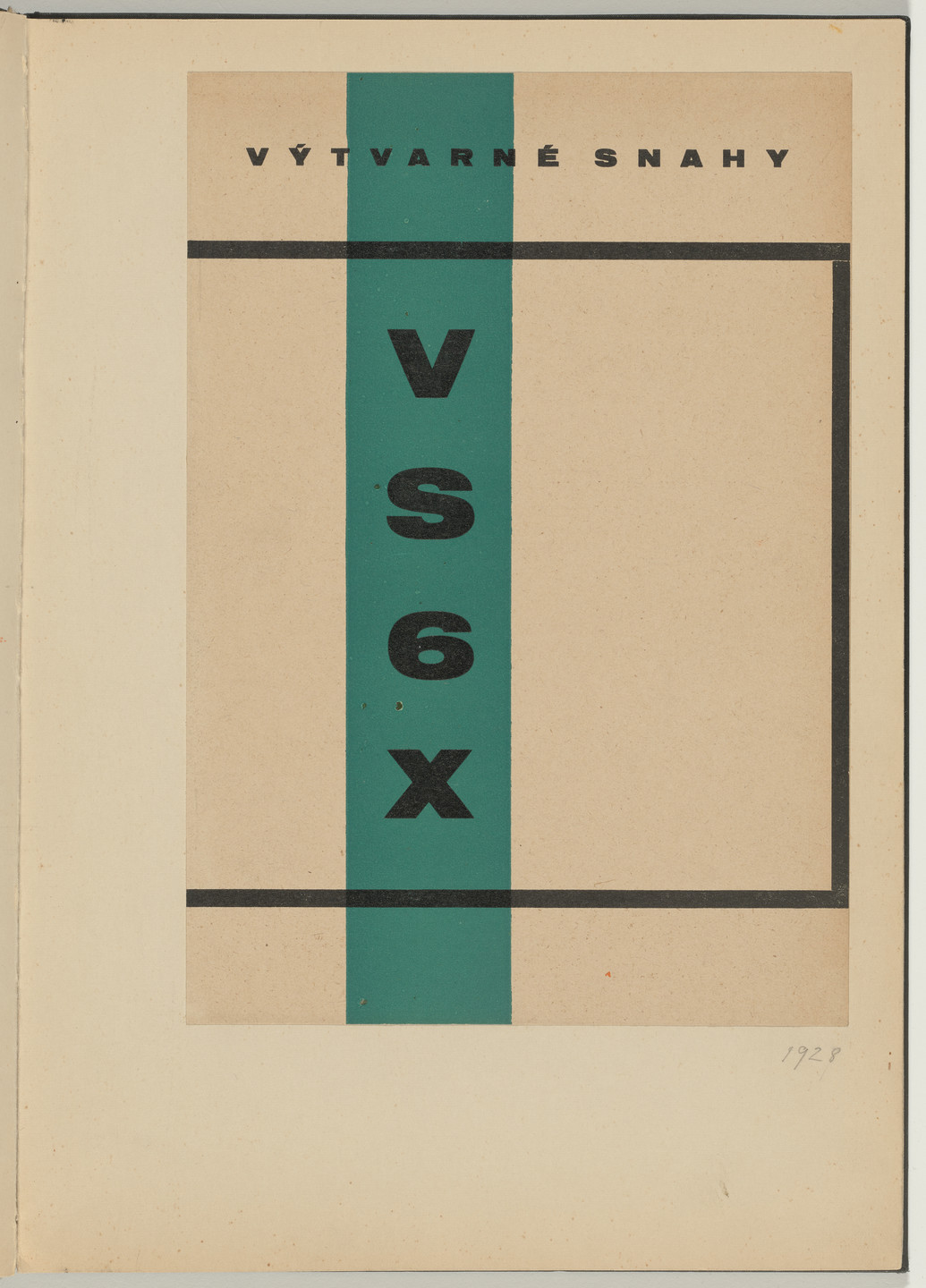 Ladislav Sutnar. Cover and Magazine Design (Obálka a úprava časopisu). c. 1938