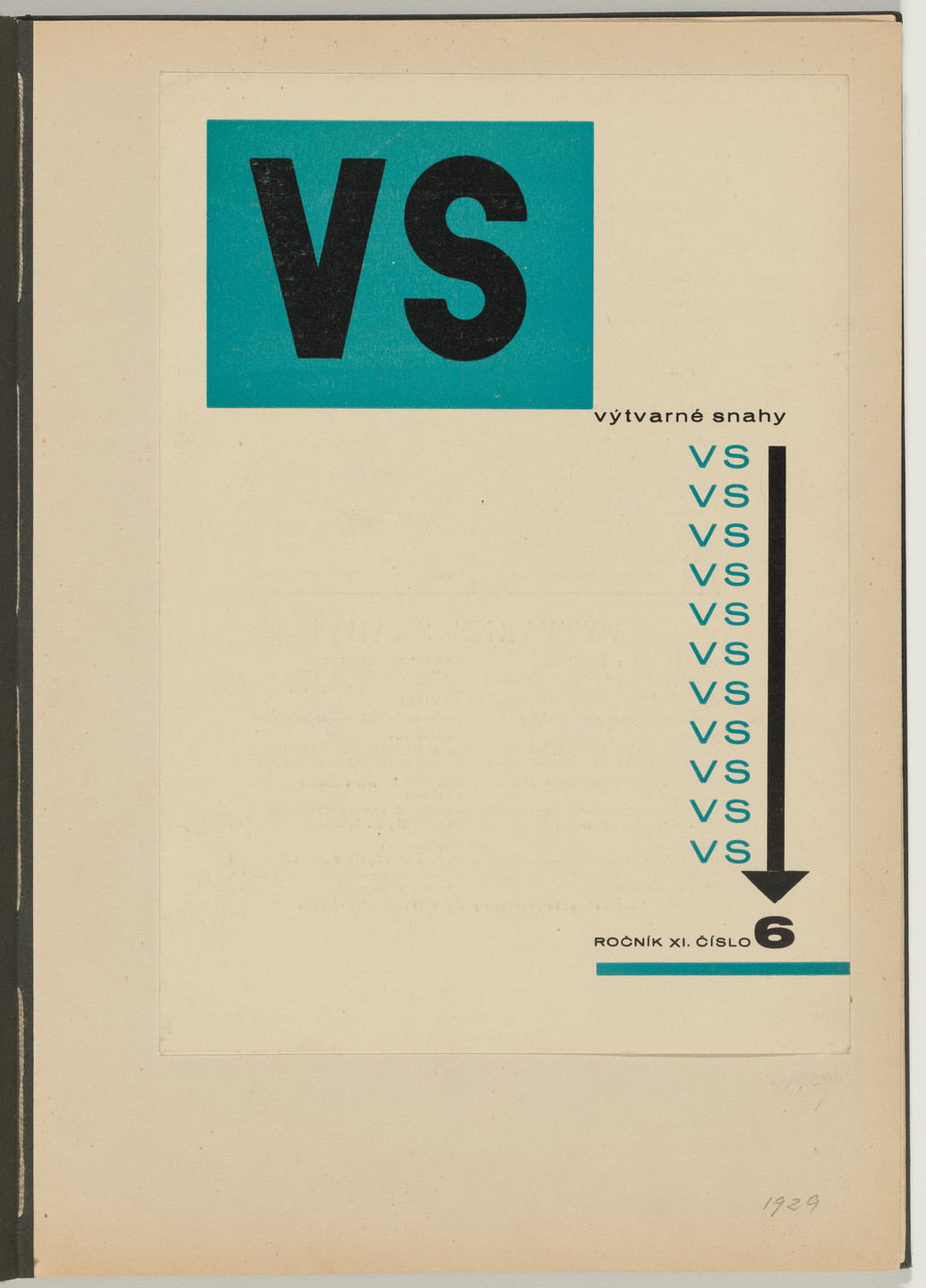 Ladislav Sutnar. Cover and Magazine Design (Obálka a úprava časopisu). c. 1938