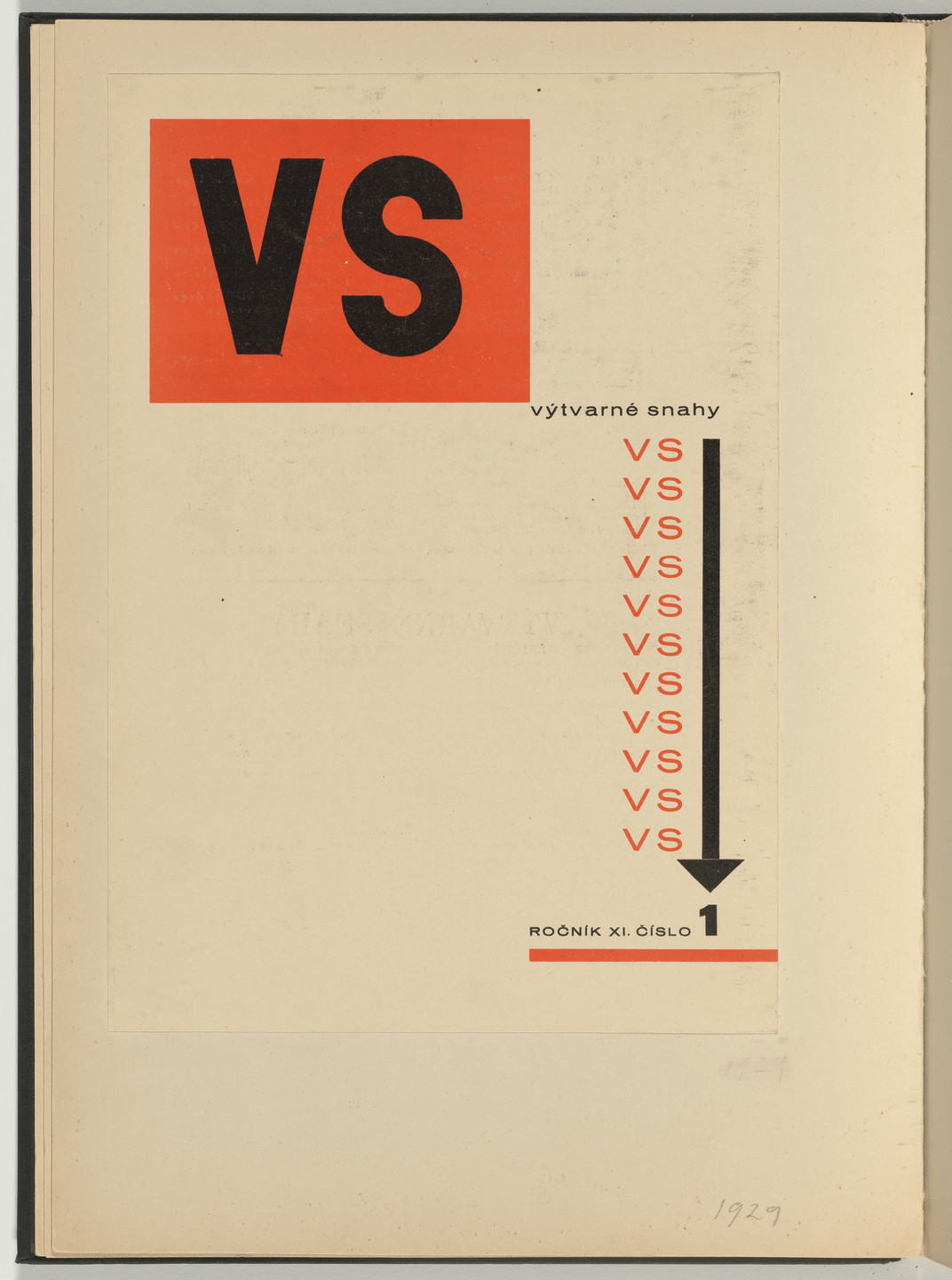 Ladislav Sutnar. Cover and Magazine Design (Obálka a úprava časopisu). c. 1938