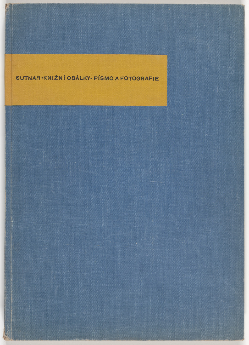 Ladislav Sutnar. Book Covers–Typography and Photography (Knižní obálky–Písmo a fotografie). c. 1938