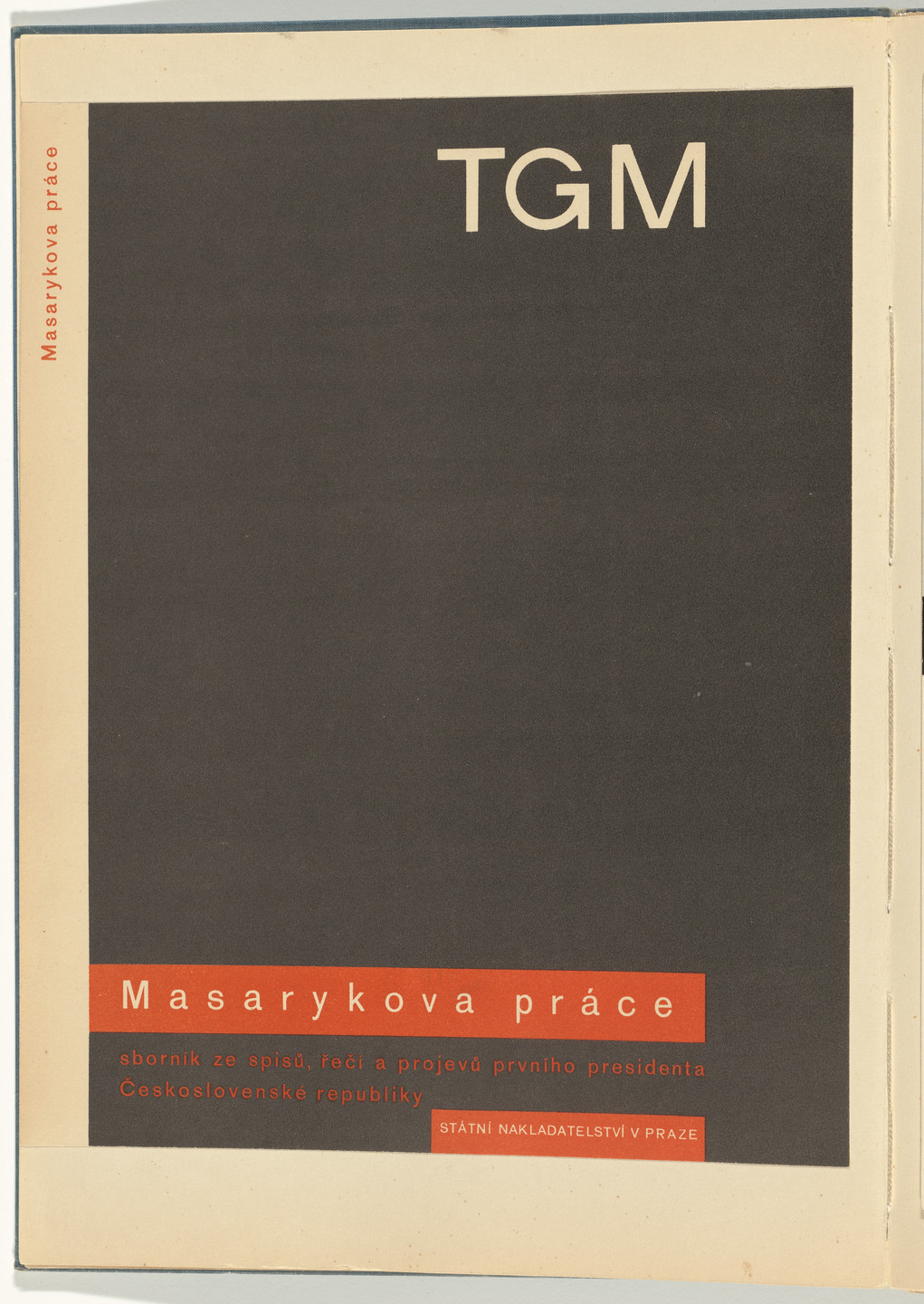 Ladislav Sutnar. Book Covers–Typography and Photography (Knižní obálky–Písmo a fotografie). c. 1938