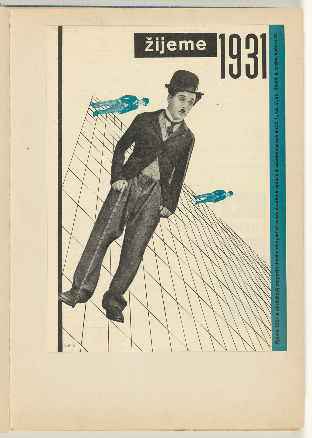Ladislav Sutnar. Book Covers–Typography and Photography (Knižní obálky–Písmo a fotografie). c. 1938