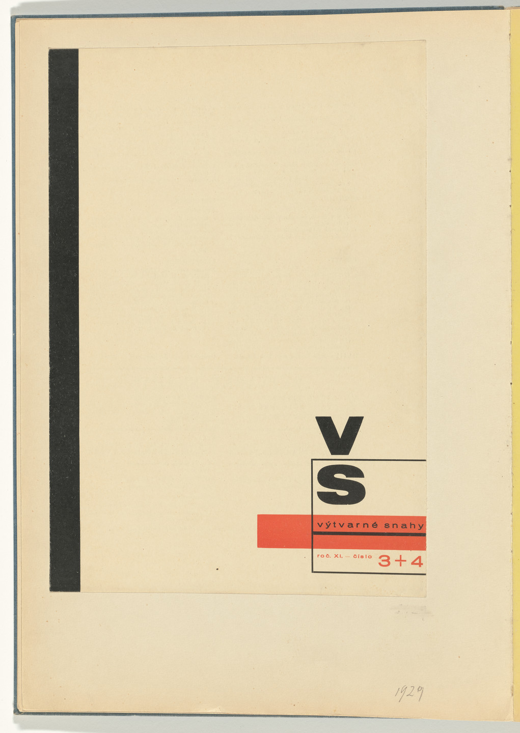 Ladislav Sutnar. Book Covers–Typography and Photography (Knižní obálky–Písmo a fotografie). c. 1938