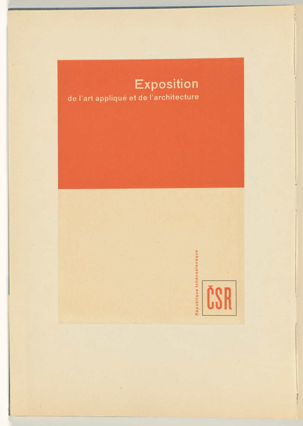 Ladislav Sutnar. Book Covers–Typography and Photography (Knižní obálky–Písmo a fotografie). c. 1938