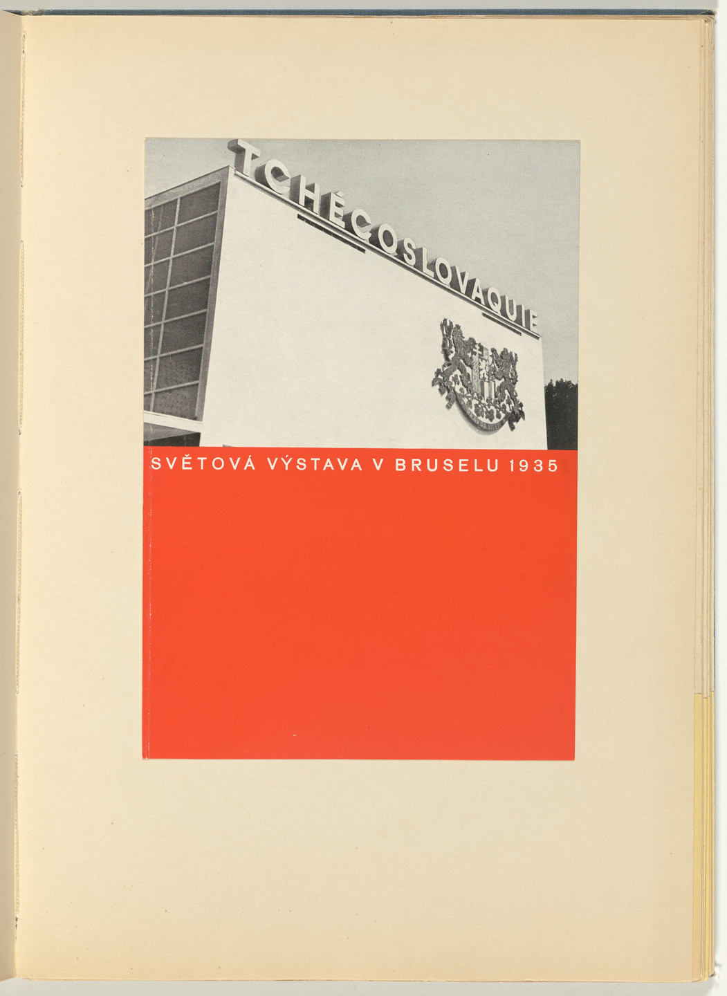 Ladislav Sutnar. Book Covers–Typography and Photography (Knižní obálky–Písmo a fotografie). c. 1938