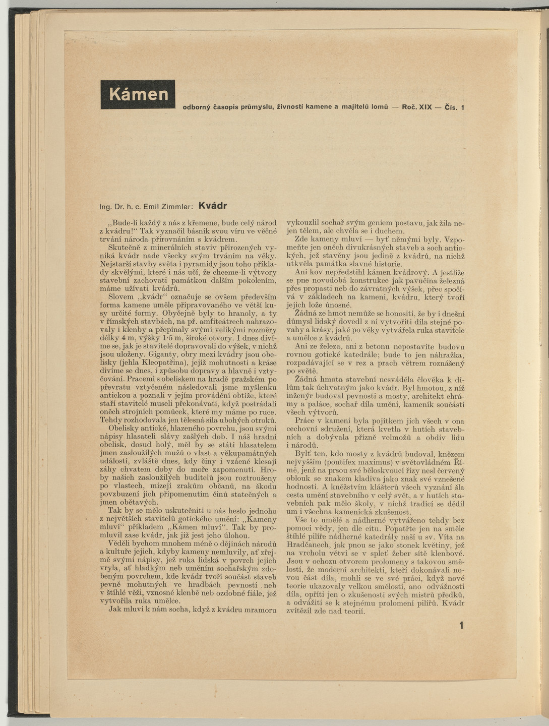 Ladislav Sutnar. Cover and Magazine Design (Obálka a úprava časopisu). c. 1938