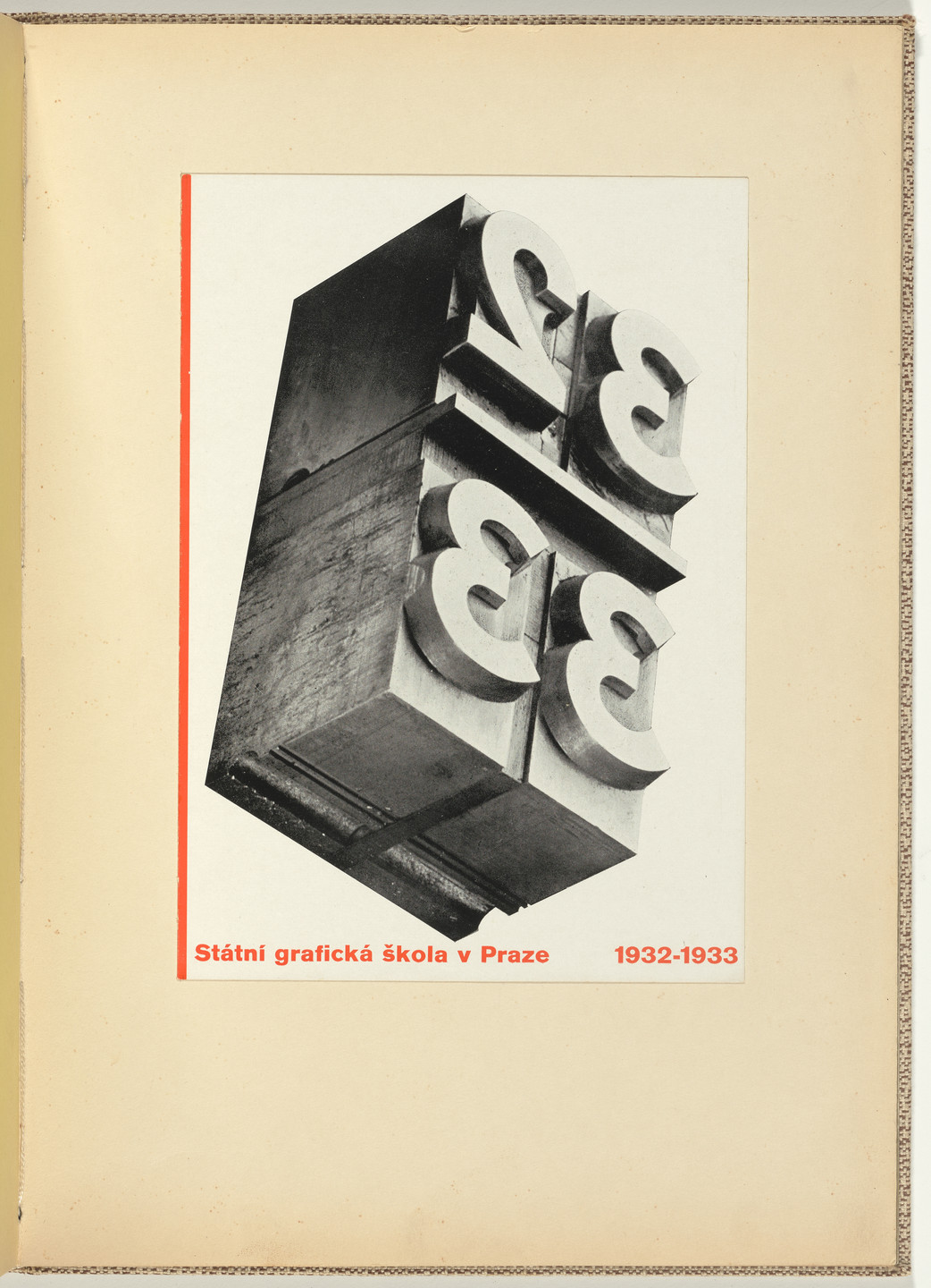 Ladislav Sutnar. Book Covers–Typography and Photography (Knižní obálky–Písmo a fotografie). c. 1938