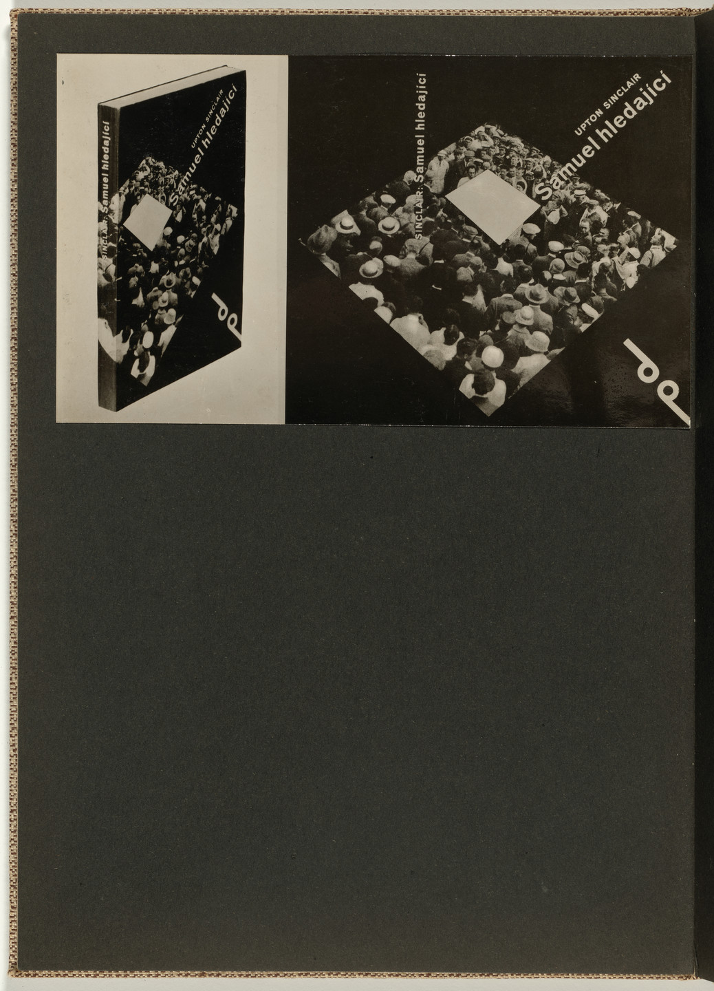 Ladislav Sutnar. Book Covers–Typography and Photography (Knižní obálky–Písmo a fotografie). c. 1938