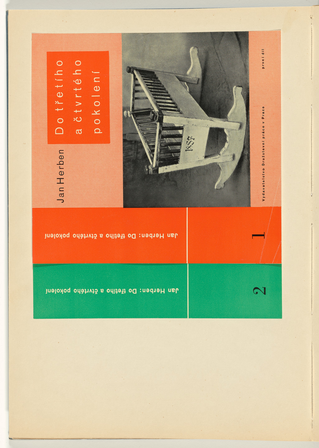 Ladislav Sutnar. Book Covers–Typography and Photography (Knižní obálky–Písmo a fotografie). c. 1938