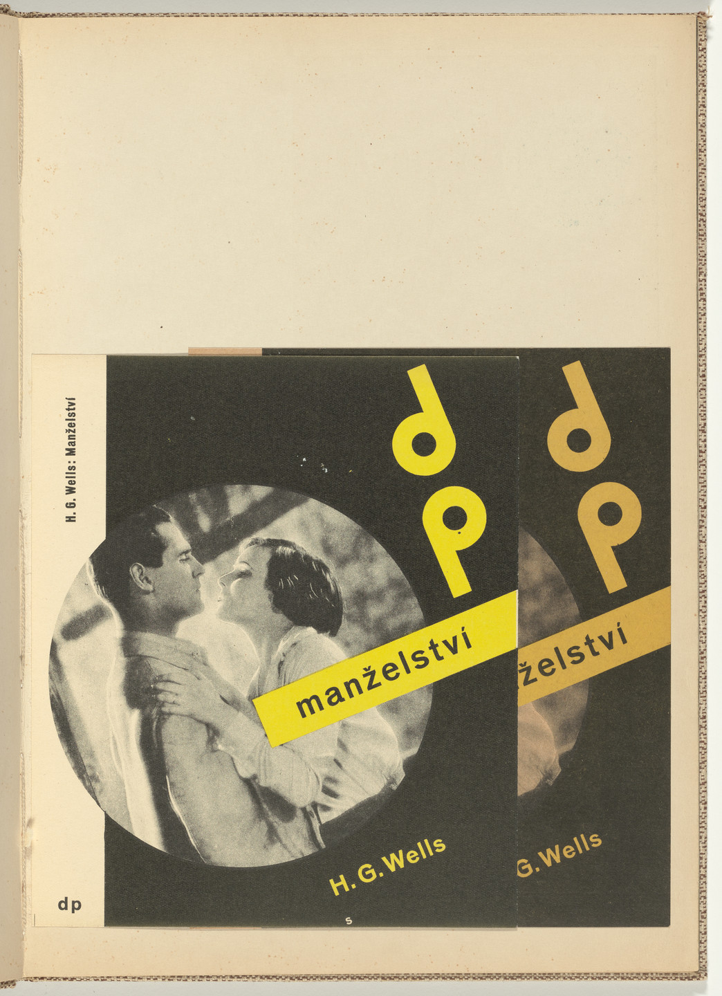 Ladislav Sutnar. Book Covers–Typography and Photography (Knižní obálky–Písmo a fotografie). c. 1938
