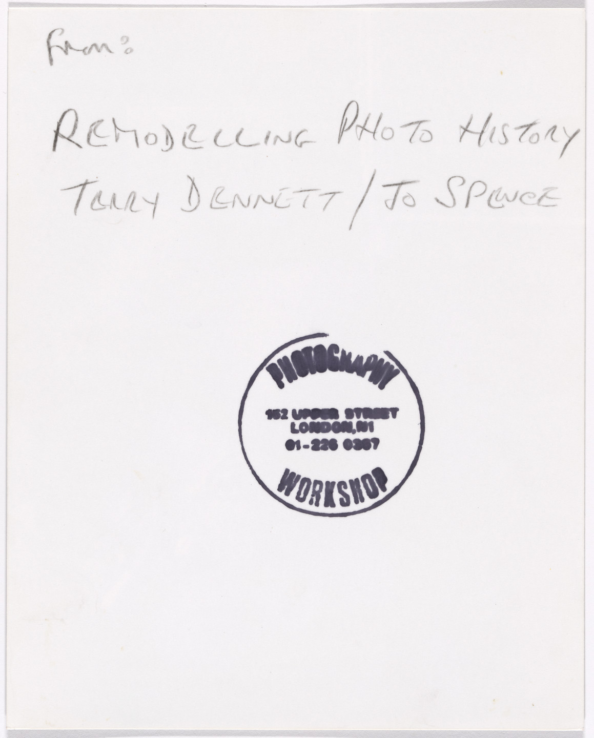 Jo Spence, Terry Dennett. Remodelling Photo History. 1981-82