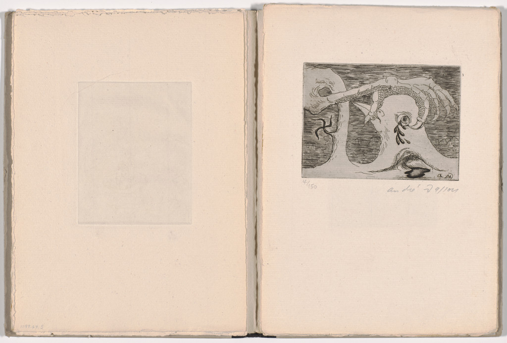 Spain Assassinated (Plate 4) from Solidarité (Solidarity), André Masson, 1938