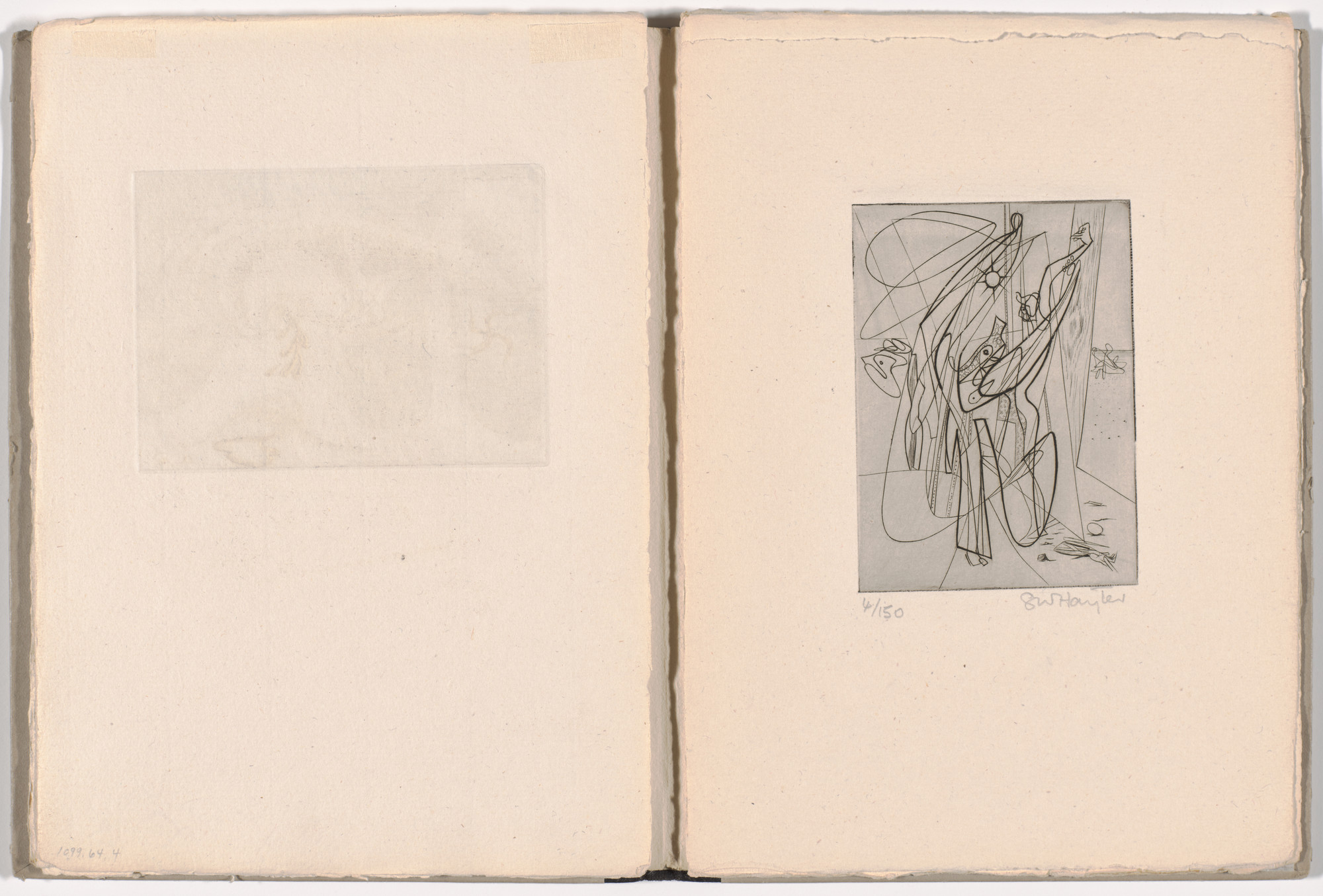Stanley William Hayter. Plate 7 from Solidarité (Solidarity)